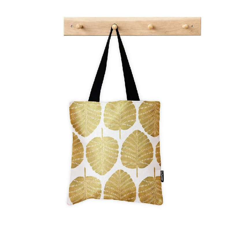 Limited Stock ToteBag Gold Alocasia Best Deals On Premium Handbags
