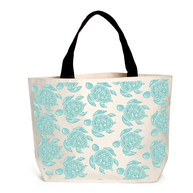 Huge Discounts This Week Sea Turtles Pattern Tote Stylish Totes, Special Discounts