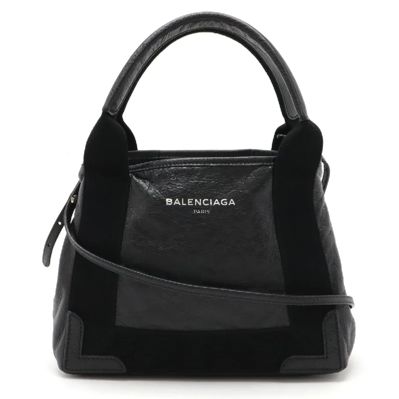 Refined Fashion Sale Balenciaga Navy Cabas XS Leather Tote Bag Trendy Handbags, Limited-Time Sale Refined Fashion Sale Balenciaga Navy Cabas XS Leather Tote Bag Trendy Handbags, Limited-Time Sale
