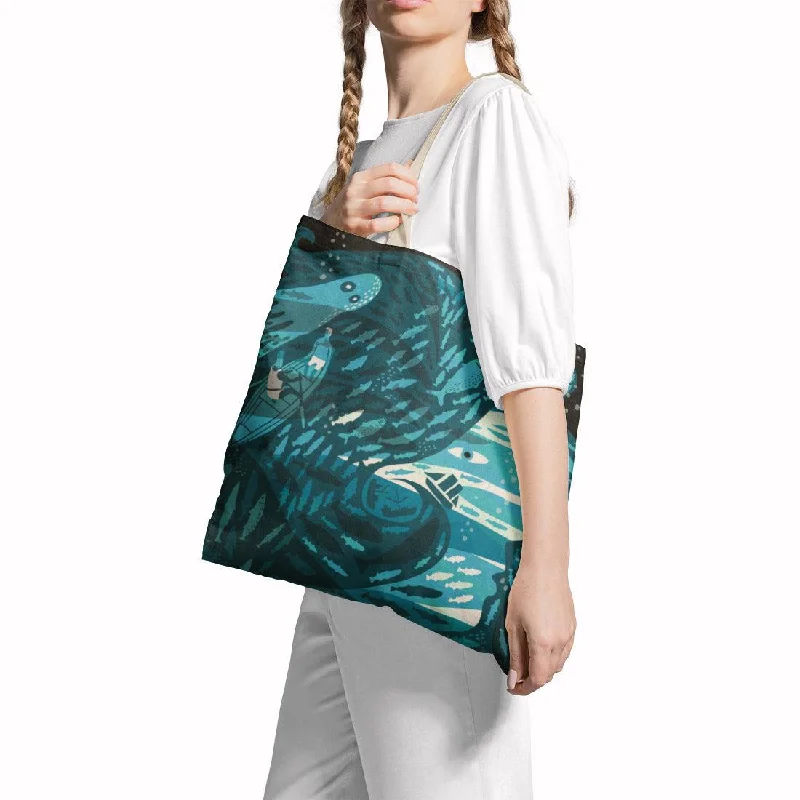 Seasonal Sale Bags Tote Bag Life aquatic Don't Miss Out – Handbag Discounts