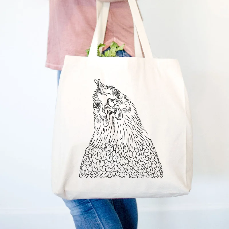 Sporty Bags For Active And Athletic Lifestyles Henrietta the Chicken - Tote Bag Best Handbag Sale Of The Season Sporty Bags For Active And Athletic Lifestyles Henrietta the Chicken - Tote Bag Best Handbag Sale Of The Season