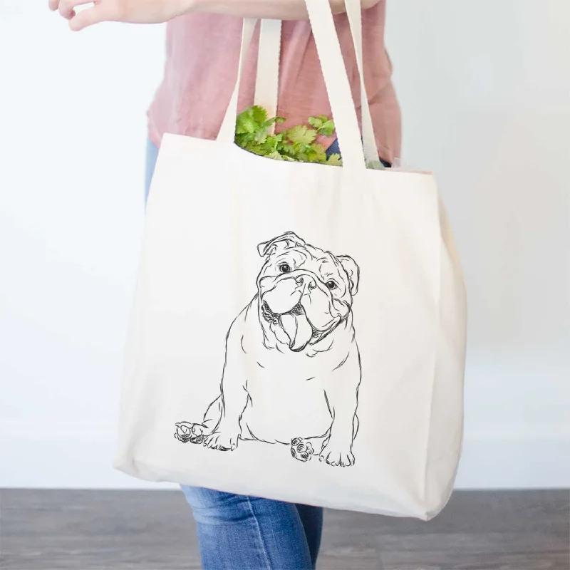 Bags With Discounts Tank the English Bulldog - Tote Bag Chic Bags, Shop Now
