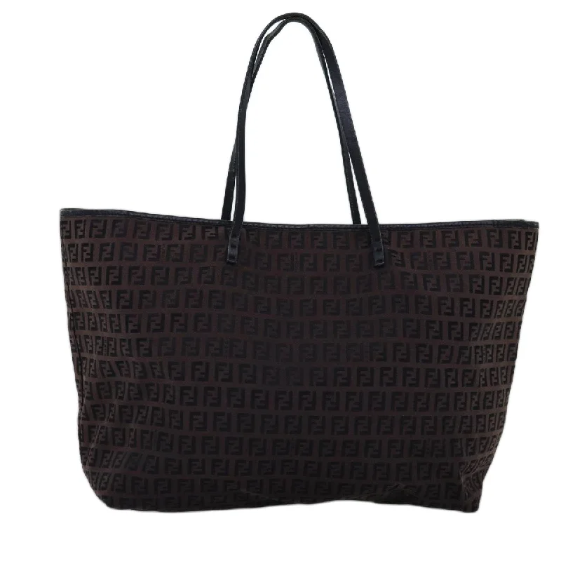 Comfortable Chic FENDI Zucchino Canvas Tote Bag Brown 75428 Premium Handbags At Budget-Friendly Prices Comfortable Chic FENDI Zucchino Canvas Tote Bag Brown 75428 Premium Handbags At Budget-Friendly Prices