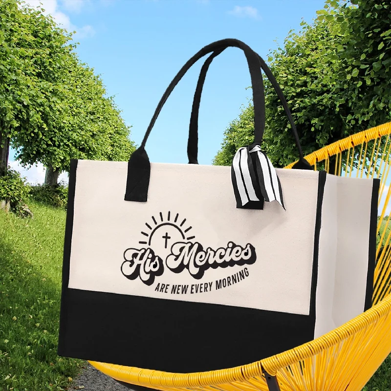 Chic And Clearance-Priced Tote Bags His Mercies Are New Every Morning Religious Tote Bag for Women Bible Verse Canvas Tote Bag Religious Gifts Bible Verse Gift Church Tote Bag Stylish Bags At Unbeatable Prices – Shop Now Chic And Clearance-Priced Tote Bags His Mercies Are New Every Morning Religious Tote Bag for Women Bible Verse Canvas Tote Bag Religious Gifts Bible Verse Gift Church Tote Bag Stylish Bags At Unbeatable Prices – Shop Now