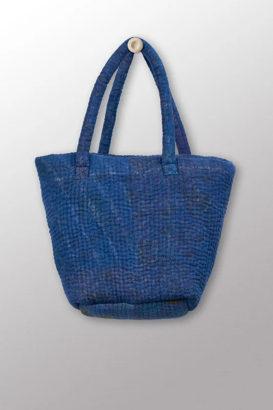 Seasonal Clearance Bags For Summer Quilted Over Dye Cotton Kantha Bucket Tote - mm-oq5867-cblu005a - Trendy Purses At Exclusive Promotional Rates Seasonal Clearance Bags For Summer Quilted Over Dye Cotton Kantha Bucket Tote - mm-oq5867-cblu005a - Trendy Purses At Exclusive Promotional Rates
