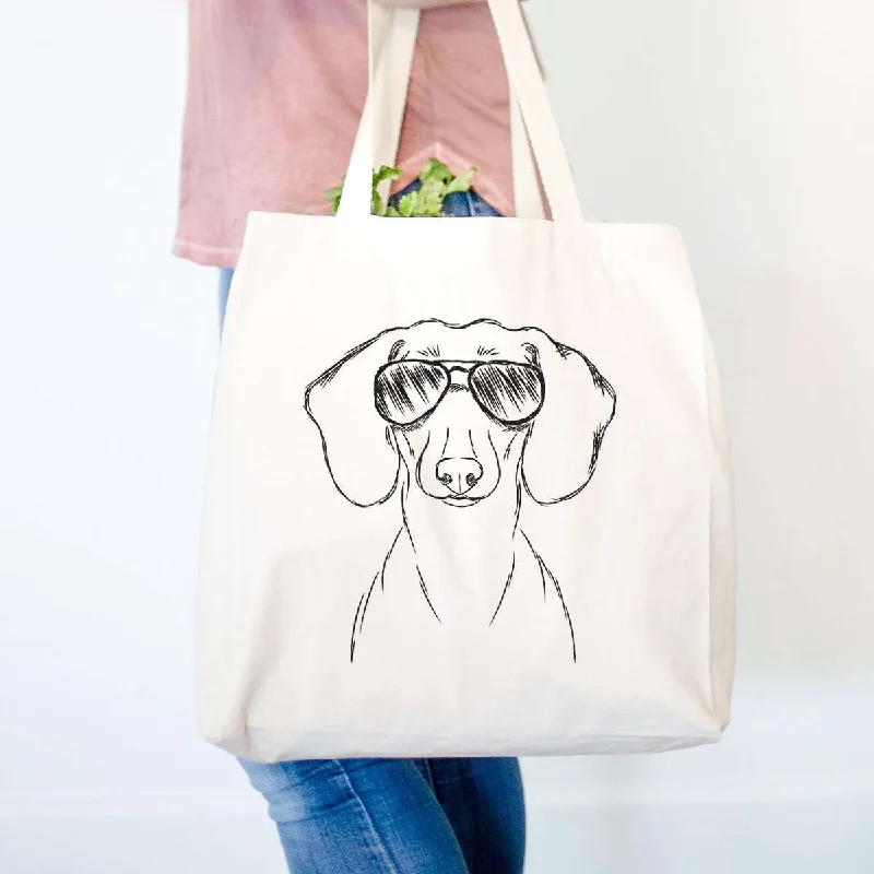 Trendy Bags Hans the Dachshund - Tote Bag Premium Handbags At Unbeatable Markdowns