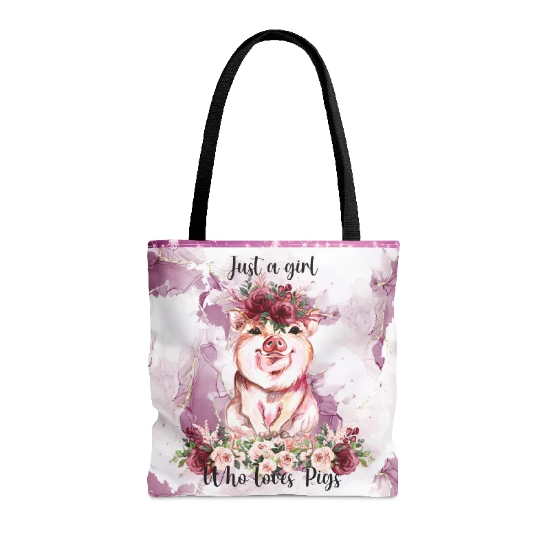 Style Upgrade Tote Bag, Just a Girl Who Loves Pigs, Personalised/Non-Personalised Tote bag Shoulder Bags, Crossbody Bags, And More On Sale Style Upgrade Tote Bag, Just a Girl Who Loves Pigs, Personalised/Non-Personalised Tote bag Shoulder Bags, Crossbody Bags, And More On Sale