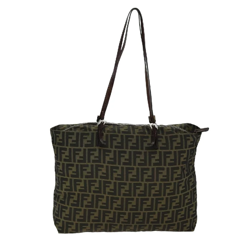 Stylish Deals FENDI Zucca Canvas Tote Bag Black Brown ep4185 Grab Stylish Bags Before They're Gone Stylish Deals FENDI Zucca Canvas Tote Bag Black Brown ep4185 Grab Stylish Bags Before They're Gone