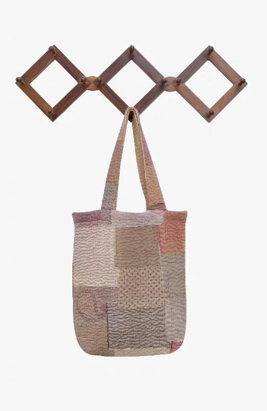 Romantic Valentine's Day Bags With Promotions Mosaic Fray Handmade Vintage Kantha Tote Bag -Taupe- Trendy Handbags At Limited-Time Discounts Romantic Valentine's Day Bags With Promotions Mosaic Fray Handmade Vintage Kantha Tote Bag -Taupe- Trendy Handbags At Limited-Time Discounts