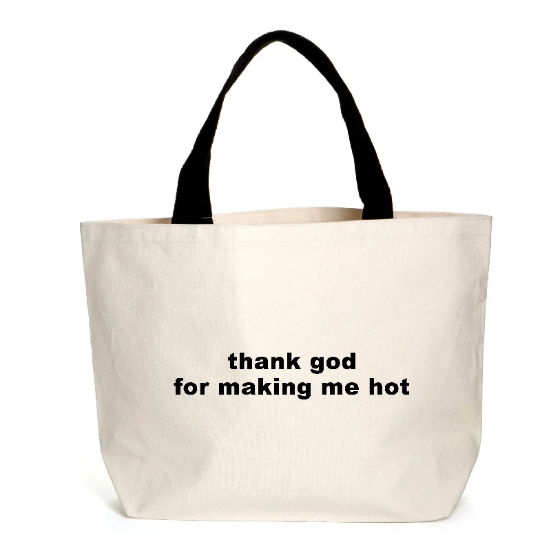 Unbeatable Prices Thank God Slogan Tote Stylish And Functional Bags Now At Reduced Rates Unbeatable Prices Thank God Slogan Tote Stylish And Functional Bags Now At Reduced Rates