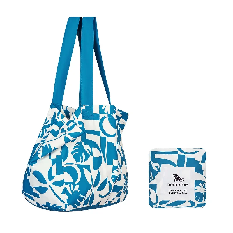 Seasonal Sale Dock & Bay Foldaway Tote Bags - Marine Dream - Outlet Grab Stylish Bags Before They Sell Out