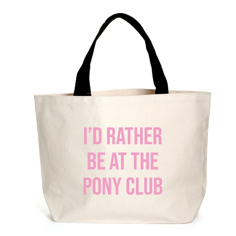 Evening Events Pony Club Tote Fashionable Crossbody Bags At Special Offers