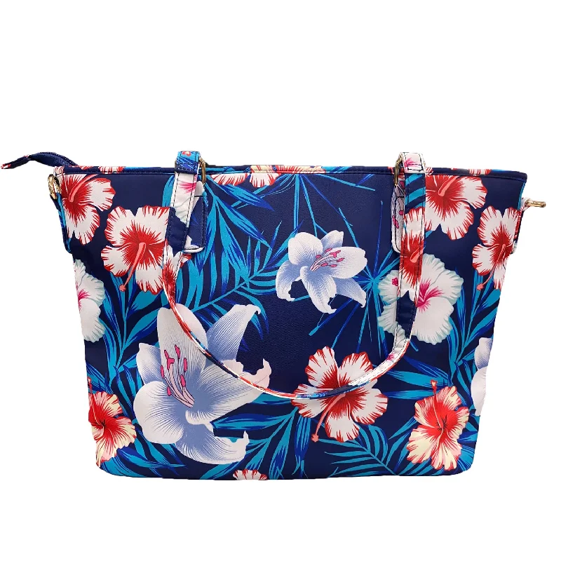 Trendy Festival Bags With Limited-Time Offers CALOUNDRA - Women's Blue Colorful Flower Tote Bag The Perfect Bag Sale Is Here Trendy Festival Bags With Limited-Time Offers CALOUNDRA - Women's Blue Colorful Flower Tote Bag The Perfect Bag Sale Is Here