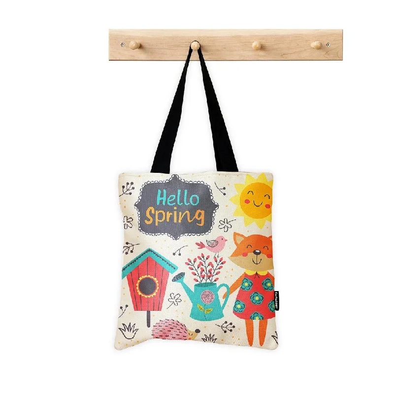 Fashionable Comfort Promotions ToteBag Hello Spring Statement Bags, Shop Today