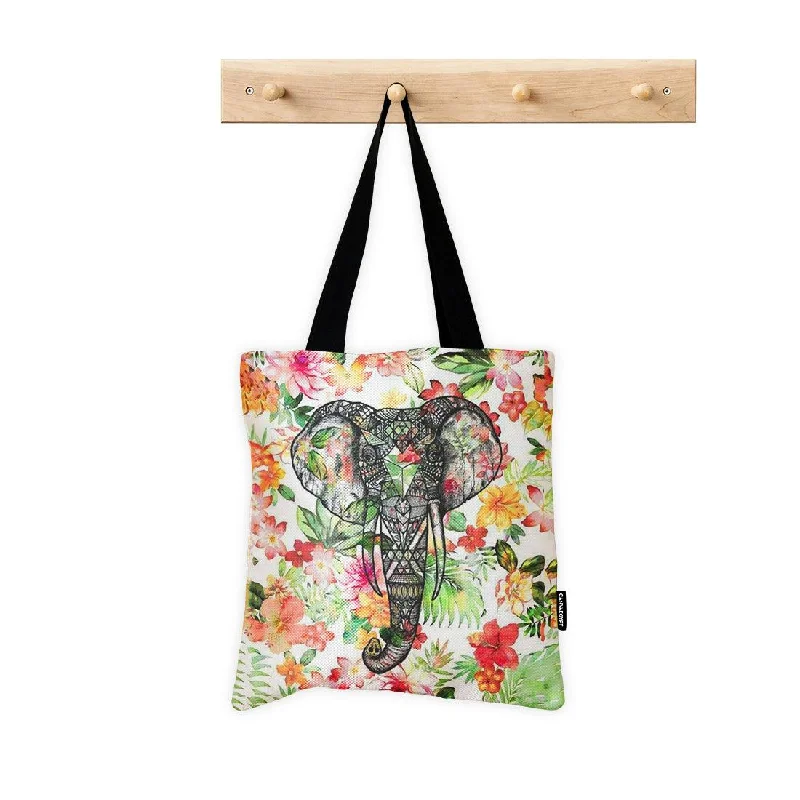 Limited Time Flash Sale ToteBag Elephant Floral Fashionable Bags At Must-Have Prices Limited Time Flash Sale ToteBag Elephant Floral Fashionable Bags At Must-Have Prices
