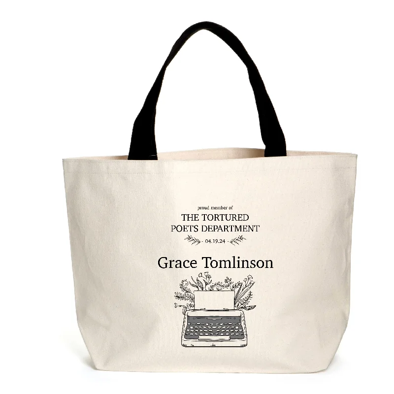 Chic Style, Always In Vogue Personalised Member of TTPD Tote Best Bag Sale Of The Season Chic Style, Always In Vogue Personalised Member of TTPD Tote Best Bag Sale Of The Season