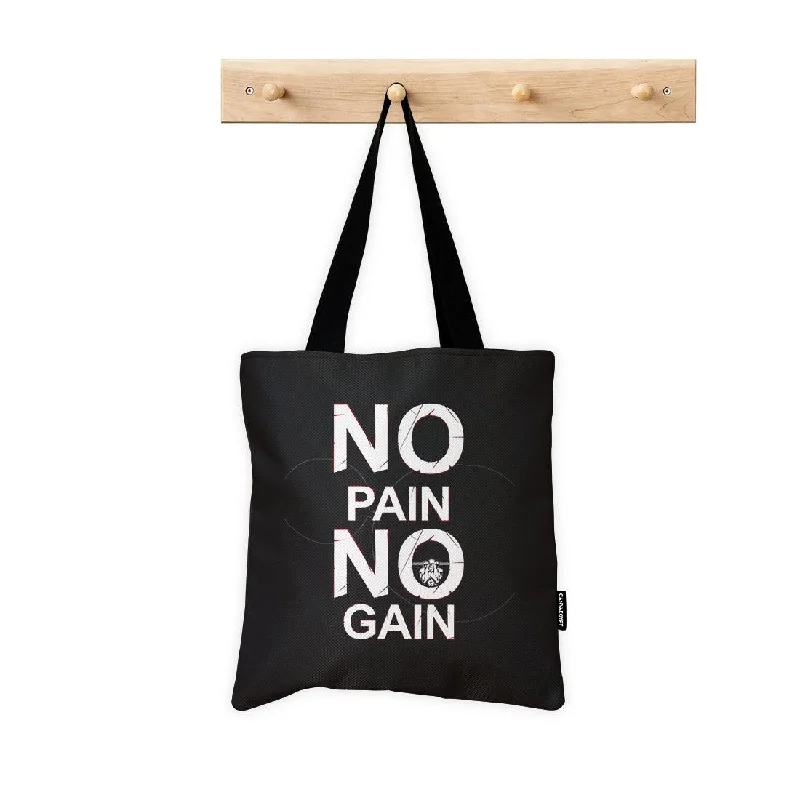 Exclusive Designer Style Deals ToteBag no pain no gain Stylish Totes, Special Discounts Exclusive Designer Style Deals ToteBag no pain no gain Stylish Totes, Special Discounts