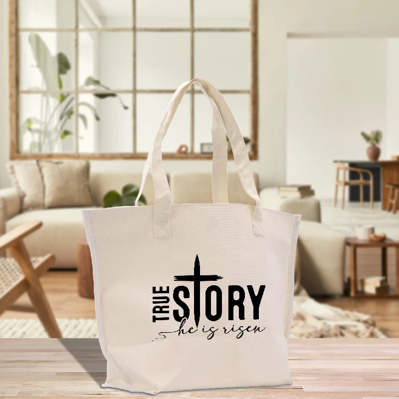 Bags With Discounts He is Risen Christian Cotton Canvas Tote Bag For Women Religious Gifts Church Tote Inspirational Bible Bag Gift For Religious Mother Must-Have Bags With Big Savings Bags With Discounts He is Risen Christian Cotton Canvas Tote Bag For Women Religious Gifts Church Tote Inspirational Bible Bag Gift For Religious Mother Must-Have Bags With Big Savings
