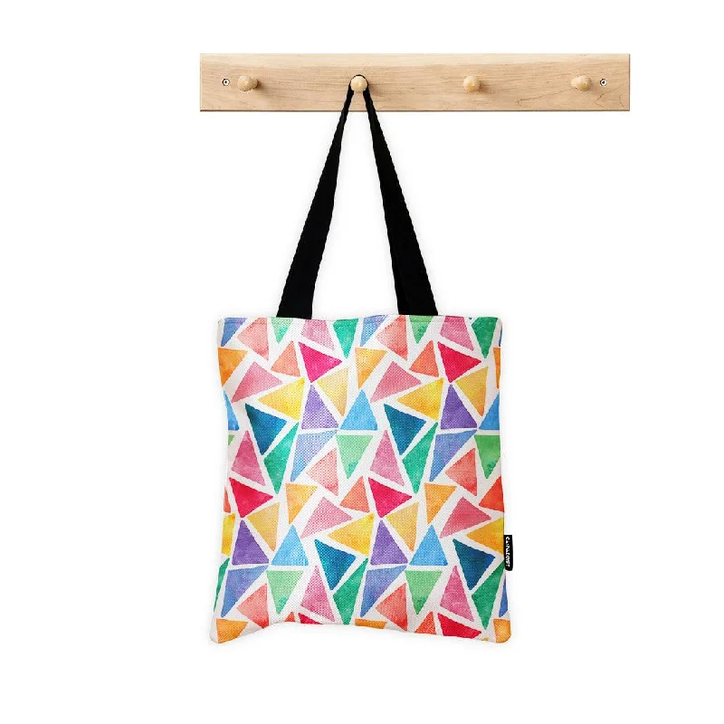 Sustainable Fashion Extravaganza ToteBag Colorful Triangels Luxury Handbags At Budget-Friendly Rates Sustainable Fashion Extravaganza ToteBag Colorful Triangels Luxury Handbags At Budget-Friendly Rates