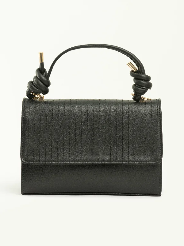 Knotted Top Handle Handbag Flash Sale On Elegant Bags – Limited Stock Available