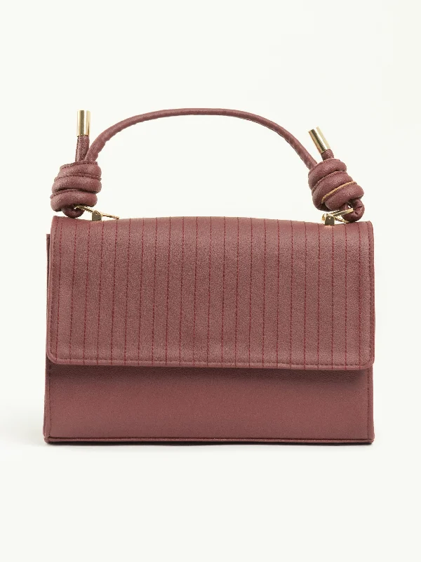 Knotted Top Handle Handbag Premium Handbags At Budget-Friendly Prices