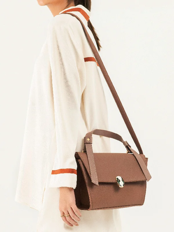 Embossed Brooch Handbag Your Perfect Bag At The Perfect Price