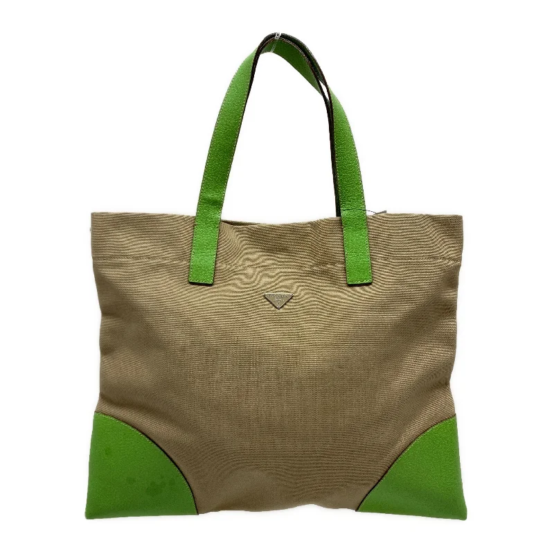 #PRADA/Tote Bag/Canvas Elegant Totes At Limited-Time Prices