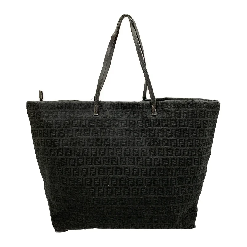 #FENDI/Tote Bag/BLK/Canvas Upgrade Your Look With Fashionable Bags