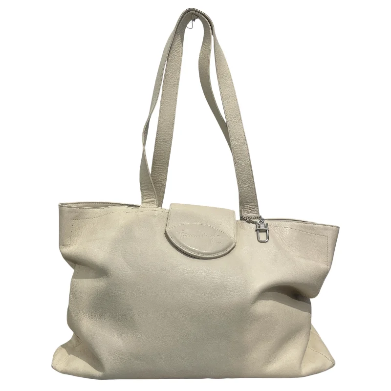Thierry Mugler/Tote Bag/OS/Leather/CRM/ Grab Stylish Bags Before They Sell Out