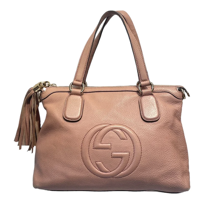 GUCCI/Hand Bag/Leather/BEG/soho japan exclusive tote Chic Crossbody Bags, Limited Offers GUCCI/Hand Bag/Leather/BEG/soho japan exclusive tote Chic Crossbody Bags, Limited Offers