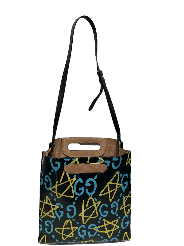 GUCCI/Hand Bag/OS/Graphic/Leather/BLK/GHOST TOTE Classic Totes At Unbeatable Deals