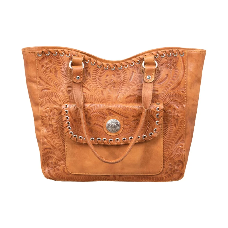 American West Womens Harvest Moon Natural Tan Leather Shoulder Tote Bag Fashion-Forward Bags At Limited-Time Offers American West Womens Harvest Moon Natural Tan Leather Shoulder Tote Bag Fashion-Forward Bags At Limited-Time Offers