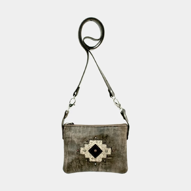 American West Womens Navajo Soul Distressed Charcoal Brown Leather Crossbody Bag Fashionable Handbags, Limited-Time Deals American West Womens Navajo Soul Distressed Charcoal Brown Leather Crossbody Bag Fashionable Handbags, Limited-Time Deals