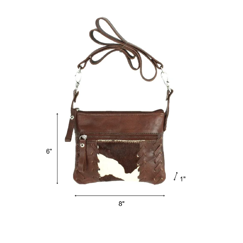 American West Womens Cowtown Pony/Brown Leather Crossbody Bag High-End Bags, Low-End Prices American West Womens Cowtown Pony/Brown Leather Crossbody Bag High-End Bags, Low-End Prices