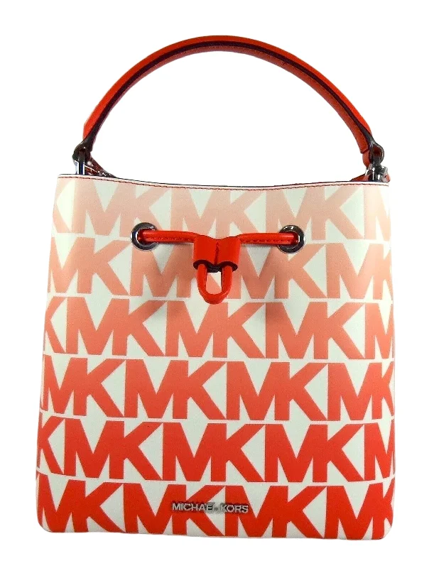 Michael Kors Women's Suri Bucket Messenger Crossbody Bag Designer Bags At Low Prices
