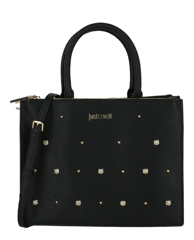 Just Cavalli Womens Studded Shoulder Bag Huge Handbag Markdowns – Update Your Collection Now Just Cavalli Womens Studded Shoulder Bag Huge Handbag Markdowns – Update Your Collection Now