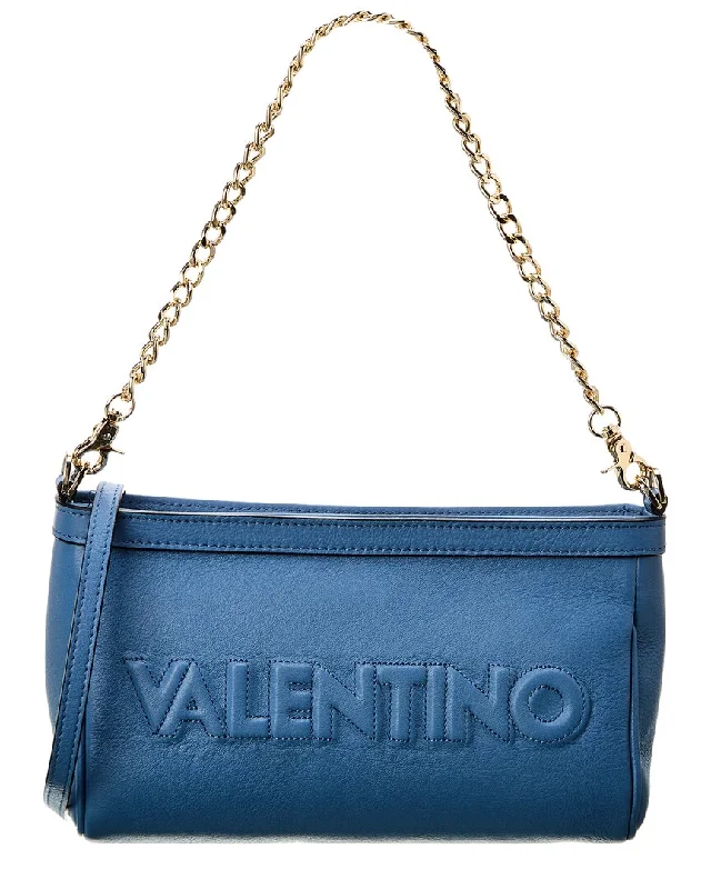Valentino By Mario Valentino Celia Embossed Leather Shoulder Bag Statement Bags With Exclusive Savings Valentino By Mario Valentino Celia Embossed Leather Shoulder Bag Statement Bags With Exclusive Savings