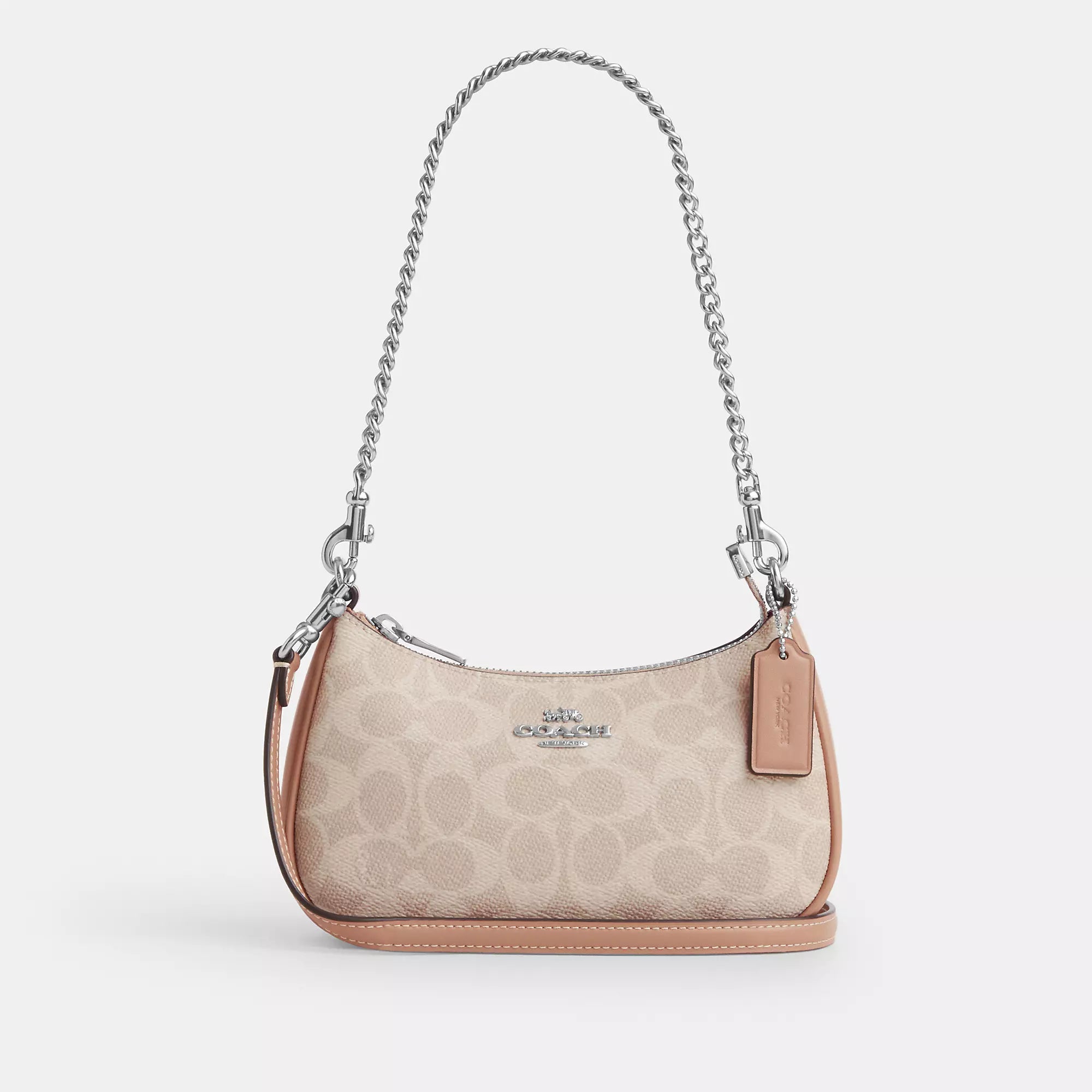 Coach Outlet Teri Mini Crossbody Bag In Signature Canvas Flash Sale On Designer Bags
