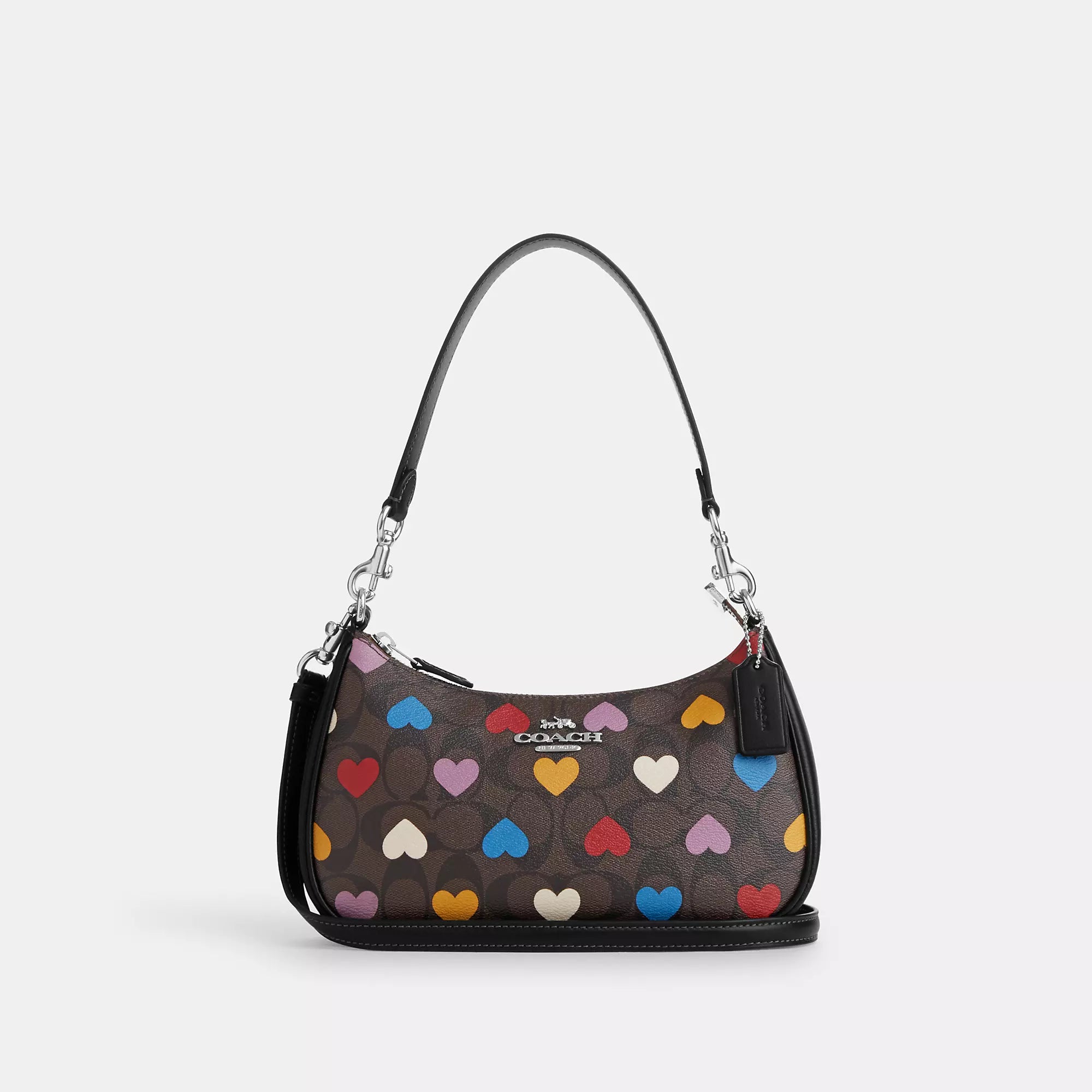 Coach Outlet Teri Shoulder Bag In Signature Canvas With Heart Print Best Deals On Premium And Casual Bags – Act Fast Coach Outlet Teri Shoulder Bag In Signature Canvas With Heart Print Best Deals On Premium And Casual Bags – Act Fast