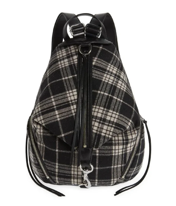 Julian Backpack In White/black Limited-Stock Bag Clearance – Hurry