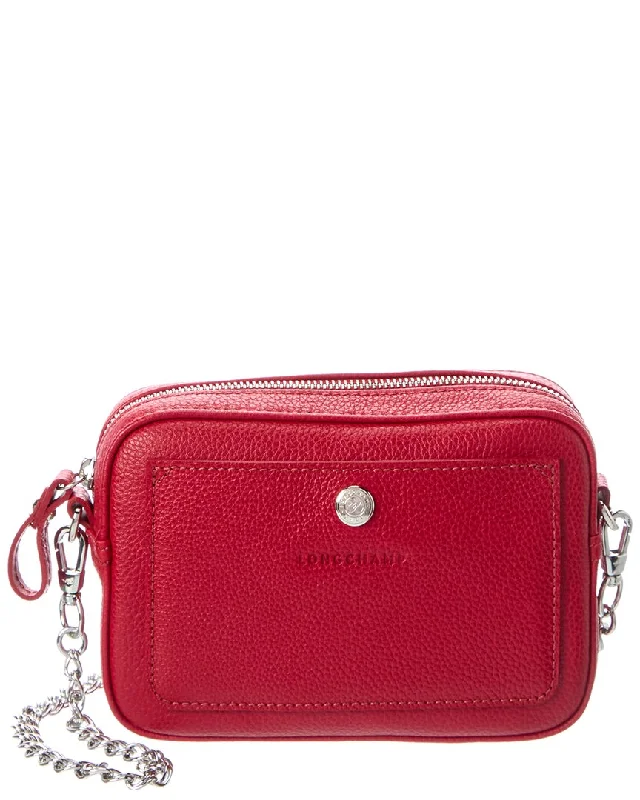 Longchamp Le Foulonne Leather Crossbody The Best Handbag Deals Are Available Now