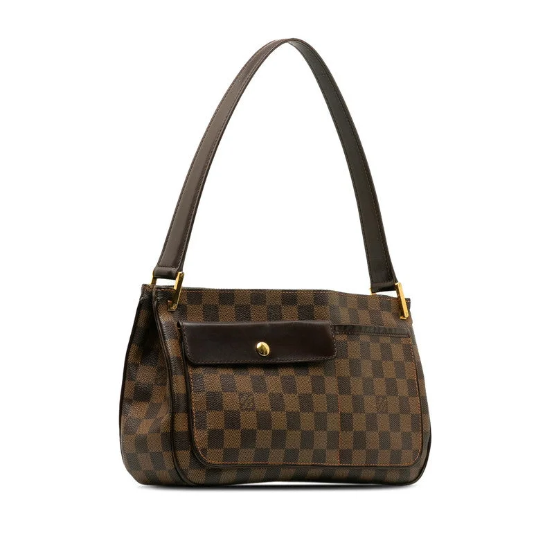 Louis Vuitton Damier Overnight Shoulder Bag N51129 Brown PVC Leather Louis Vuitton Best Handbag Sale Of The Season Louis Vuitton Damier Overnight Shoulder Bag N51129 Brown PVC Leather Louis Vuitton Best Handbag Sale Of The Season