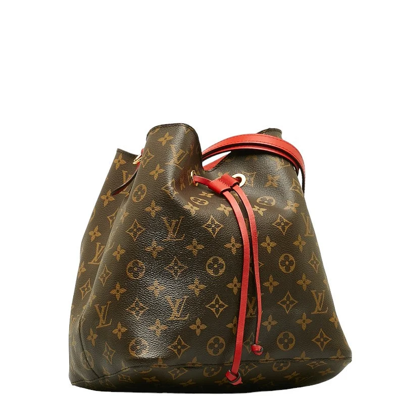 Louis Vuitton Monogram M44021 PVC/Ledger Shoulder Bag Cocklic Red Brown Trendy And Timeless Handbags Now On Sale Louis Vuitton Monogram M44021 PVC/Ledger Shoulder Bag Cocklic Red Brown Trendy And Timeless Handbags Now On Sale