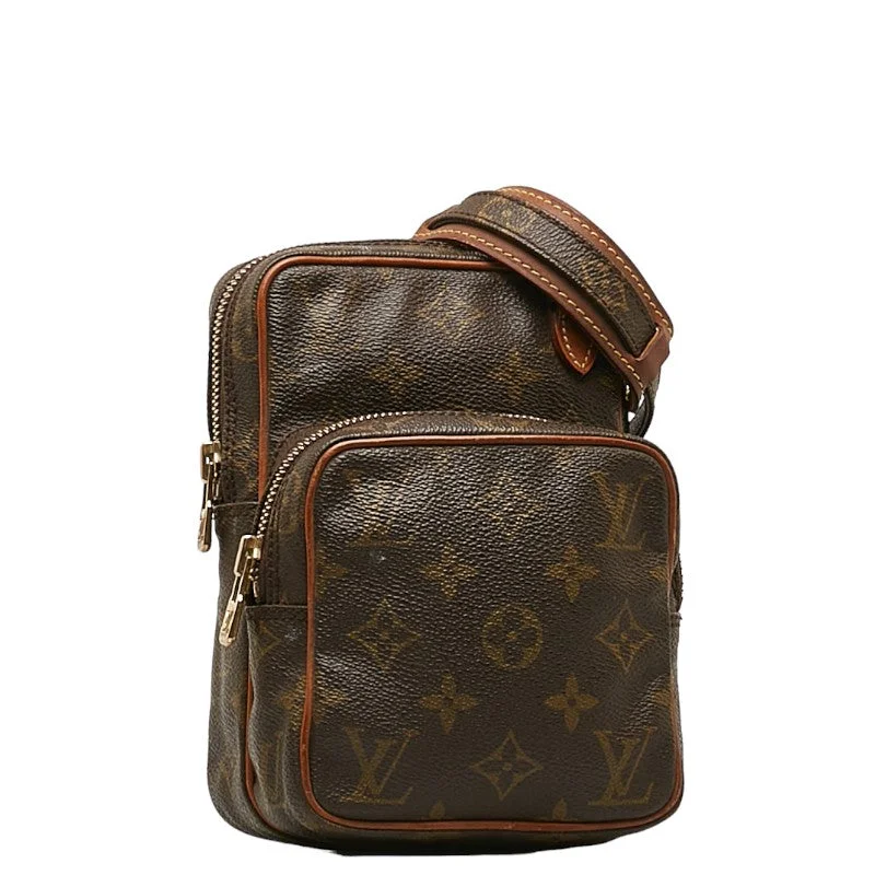 Louis Vuitton Monogram M45238 Shoulder Bag PVC/Leather Brown Premium Handbags At Exclusive Prices Louis Vuitton Monogram M45238 Shoulder Bag PVC/Leather Brown Premium Handbags At Exclusive Prices