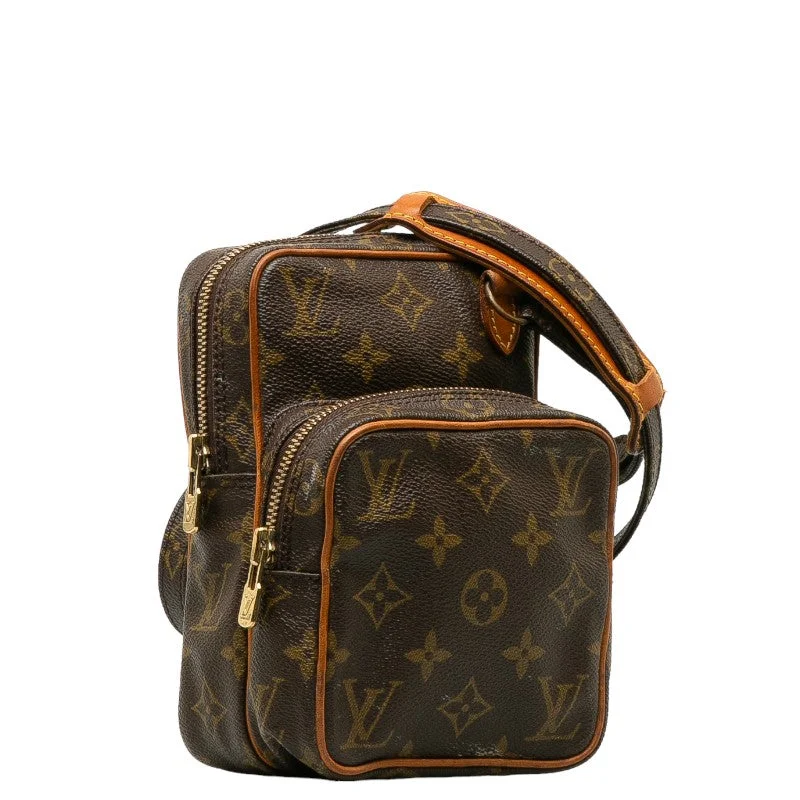 Louis Vuitton Monogram Mini Amazon  Shoulder Bag M45238 Brown PVC Leather  Louis Vuitton Big Savings On Totes, Crossbody Bags, And More