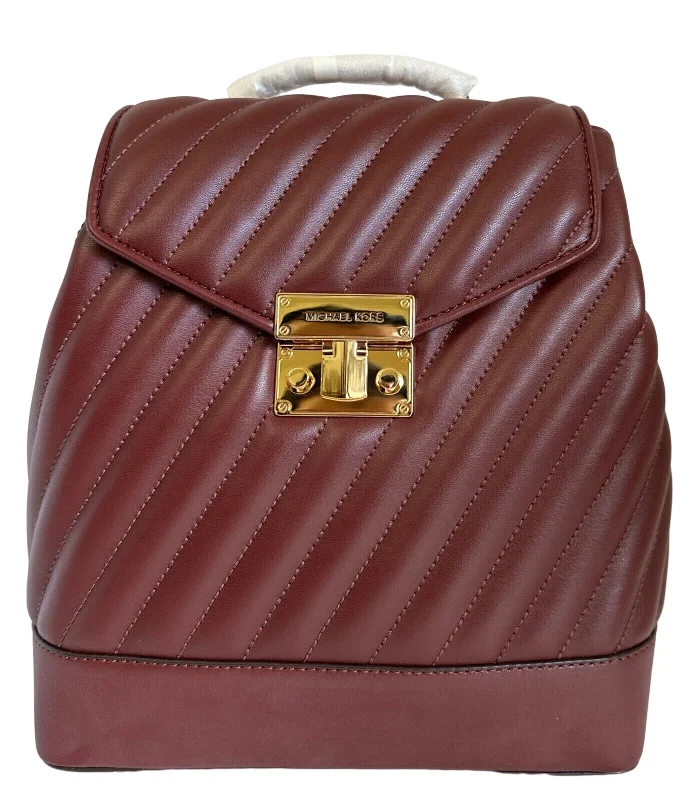 Michael Kors Women's Rose Vegan Leather Chain ackpack Iconic Handbags At Budget-Friendly Prices Michael Kors Women's Rose Vegan Leather Chain ackpack Iconic Handbags At Budget-Friendly Prices