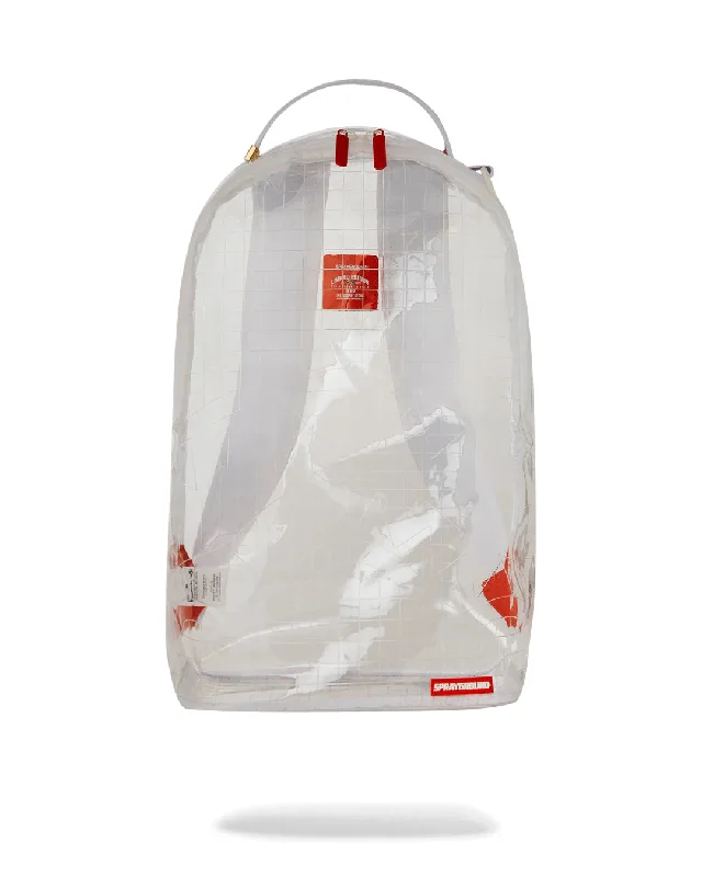 Sprayground  CLEAR CHECK DLXV BACKPACK High-End Handbags At Affordable Prices