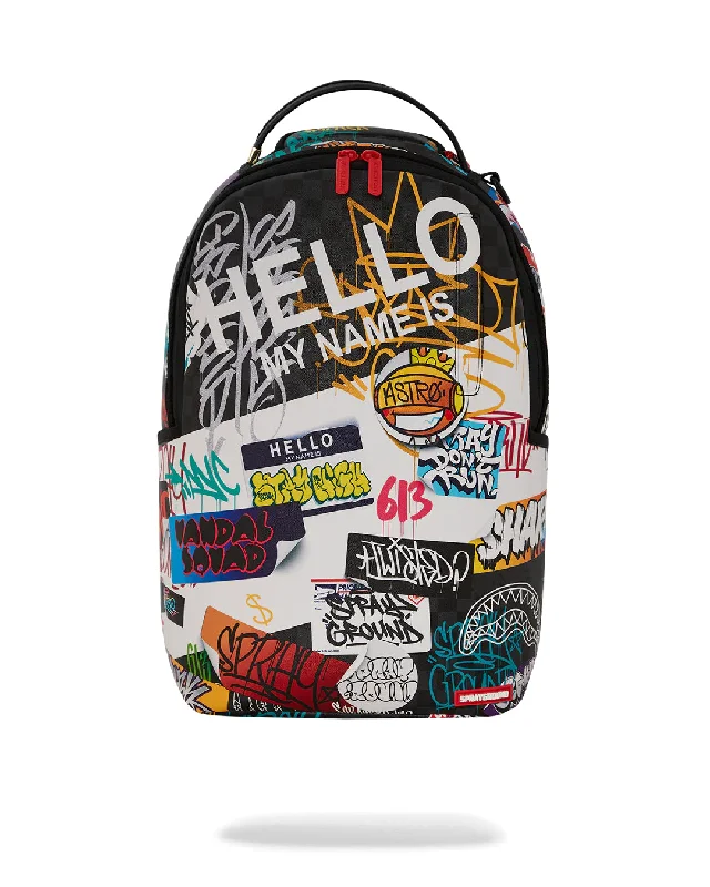Sprayground  TAGGED UP HMNI 14TH ANNIVERSARY BACKPACK High-End Bags, Low-End Prices