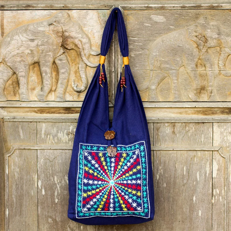 Star Shine Cotton Handbag Big Savings On Totes, Crossbody Bags, And More