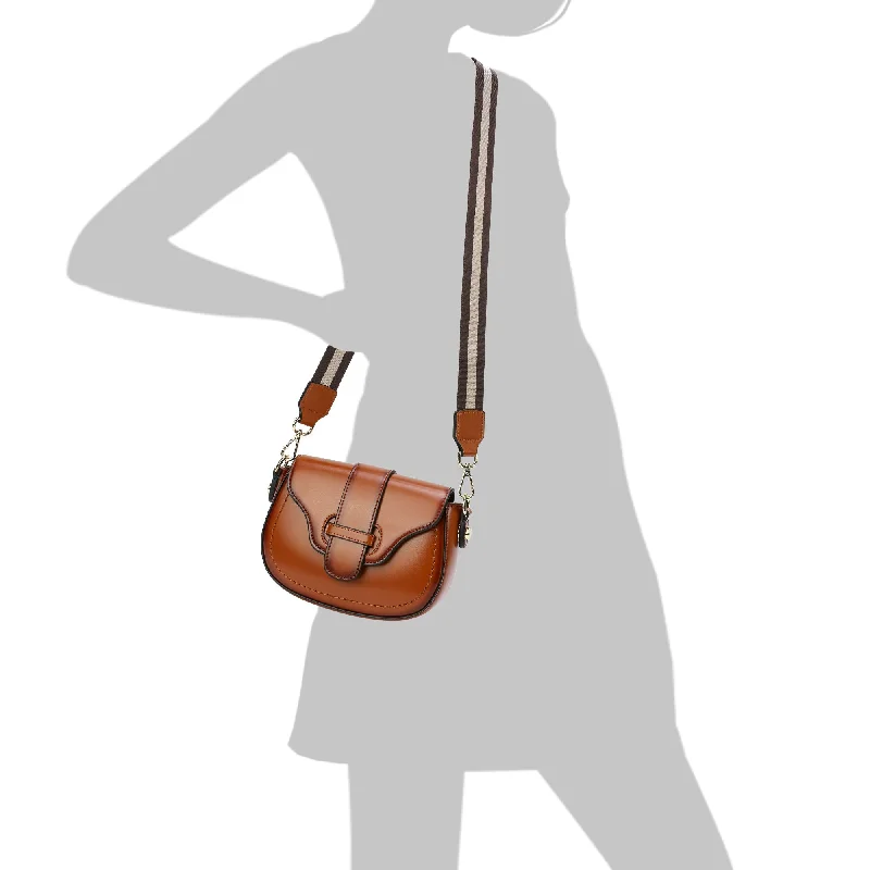 Tiffany & Fred Smooth Leather Crossbody/Shoulder Bag Fashion Bags, Limited Offer